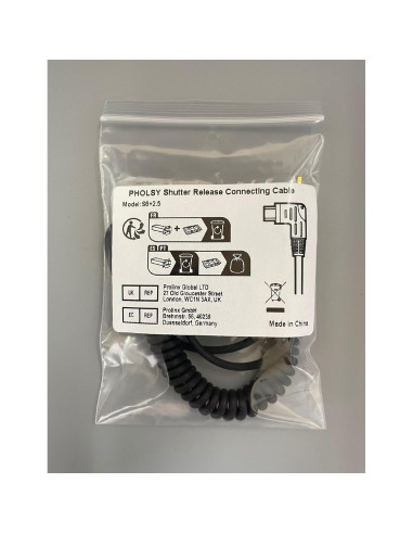 Cable Remoto Off-Camera 2.5mm PHOLSY S6 para Sony