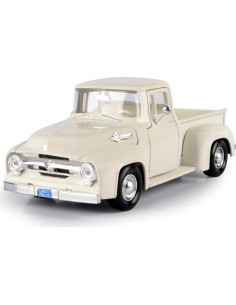 Modelo Diecast 1/24 Motor Max Ford F-100 Pickup Blanco 2