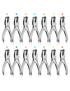 Perforador de Papel Manual Lanties 24 Piezas 6.35 mm