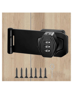 Cerradura de Combinación Mecánica WAYDA 3 Dígitos Negra