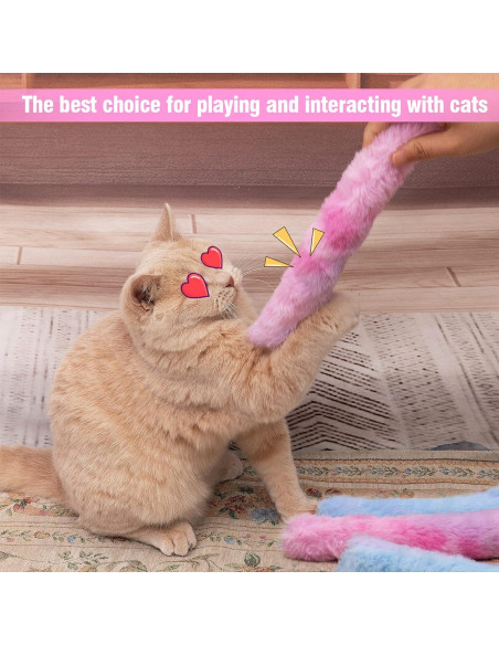 Juguetes para Gatos Kicker MEWTOGO 6 Piezas 30 cm Peluche Juguetes para Gatos Kicker MEWTOGO 6 Piezas 30 cm Peluche