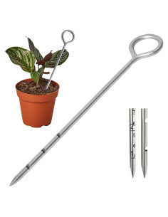 Medidor de Humedad de Suelo Lichtund 25.4 cm para Plantas