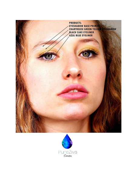 Delineador de Ojos en Pasta Negro Mate y Sombra Activada por Agua