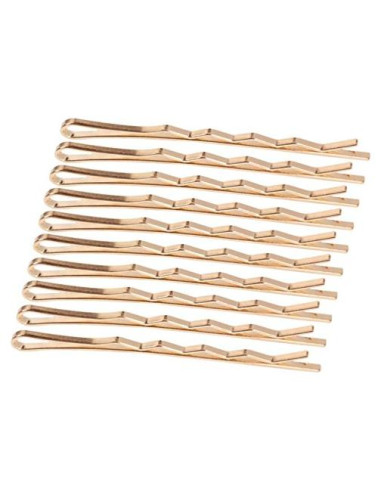 20 Pasadores de Pelo Dorados Mollensiuer - 5.08 cm, Aleación