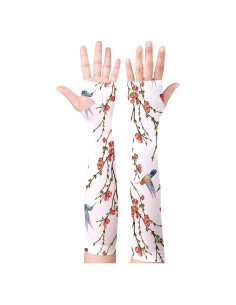 Mangas de Jardinería Flor de Pájaro - Protección Solar y Espinas