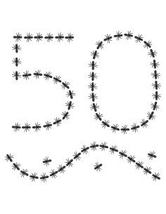 Hormigas Falsas LOVESTOWN 50 Piezas Juguete de Broma Realista