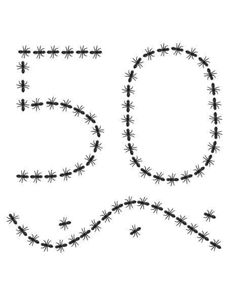 Hormigas Falsas LOVESTOWN 50 Piezas Juguete de Broma Realista