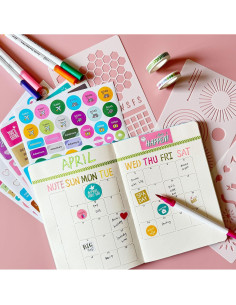 Kit de Diario A5 Thisness con 160 Páginas y Accesorios 2