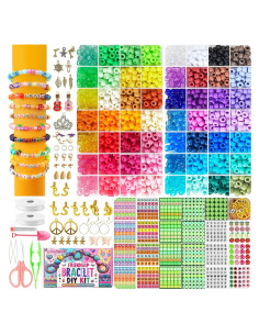 Kit de Pulseras de Amistad Dupamind 2800PCS Multicolor