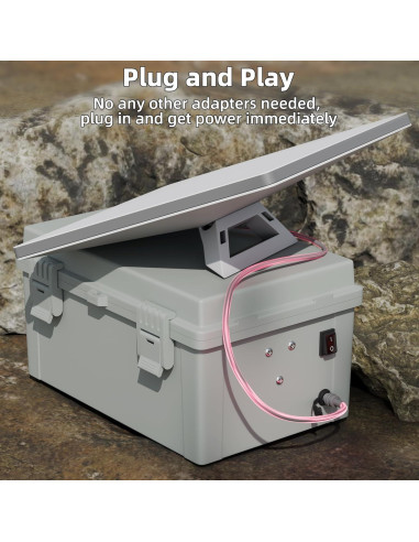 Adaptador de Batería Dual Mil.Waukee 18V-24V para Starlink Mini