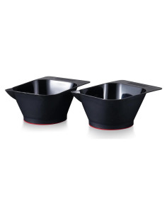 Tazón de Tinte para Cabello Bestauty con Succión Magnética - 2PCS Negro