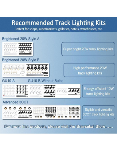 Kit de cable de extremo vivo Bravsekai 4.92FT con regulador