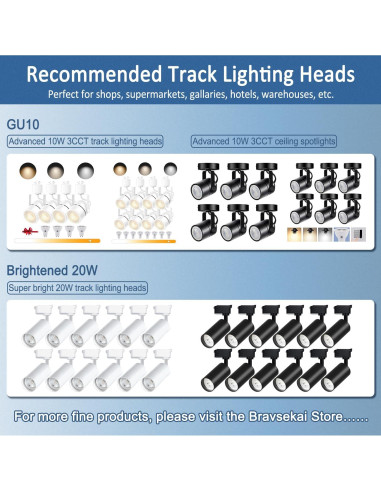 Kit de cable de extremo vivo Bravsekai 4.92FT con regulador