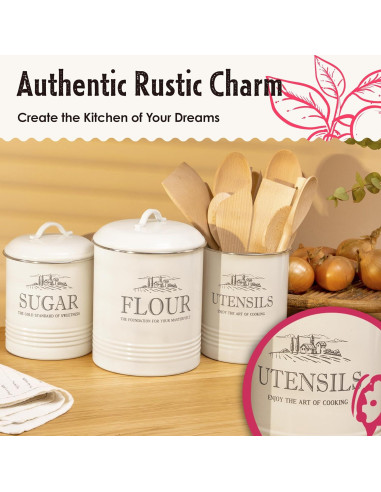 Set de 3 Contenedores Herméticos para Cocina - noonberry