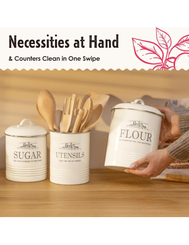 Set de 3 Contenedores Herméticos para Cocina - noonberry