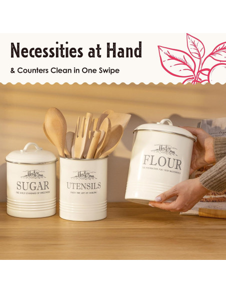 Set de 3 Contenedores Herméticos para Cocina - noonberry