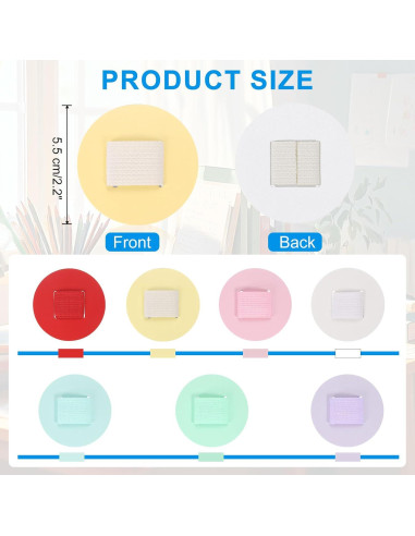 Soporte de Lazo para Bolígrafo uxcell - 4 Piezas Beige