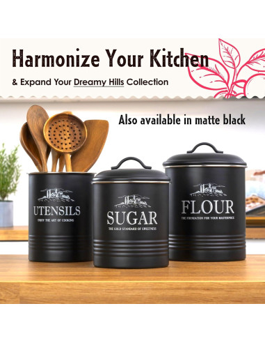 Set de 3 Contenedores Herméticos para Cocina - noonberry