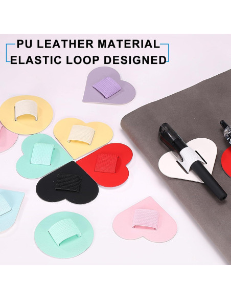 Soporte de Lazo para Bolígrafo uxcell - 4 Piezas Beige