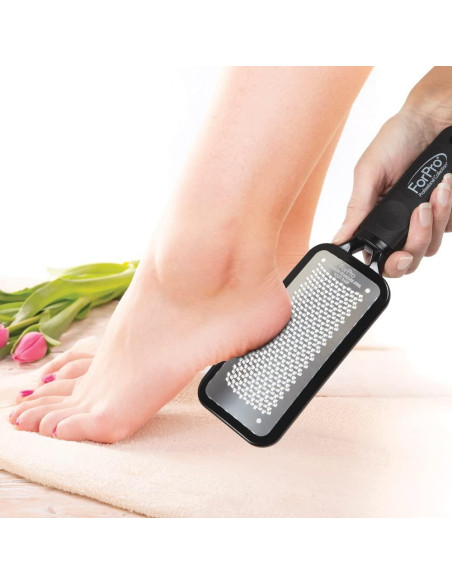 Raspador de Pies ForPro Acero Inoxidable 27.4 cm Premium