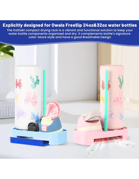Soporte Secado Botellas Owala Kaitiaki Azul 24/32/40oz