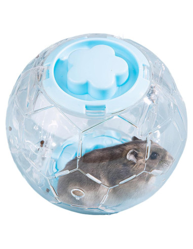 Bola de Hámster Fanlahmtasy 12.95 cm Diseño Fútbol Duradera