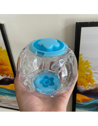 Bola de Hámster Fanlahmtasy 12.95 cm Diseño Fútbol Duradera