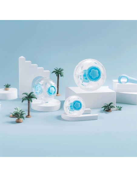 Bola de Hámster Fanlahmtasy 12.95 cm Diseño Fútbol Duradera