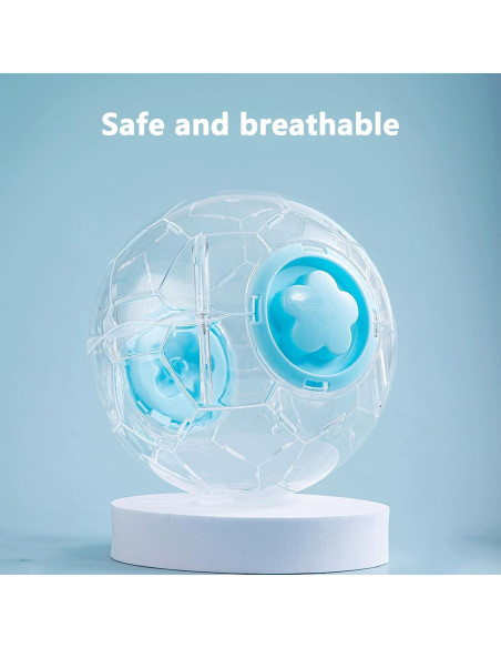 Bola de Hámster Fanlahmtasy 12.95 cm Diseño Fútbol Duradera