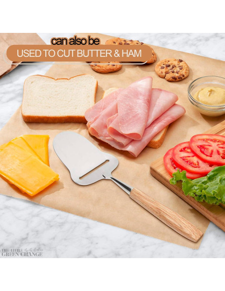 Cortador de Queso de Acero Inoxidable The Little Green Change