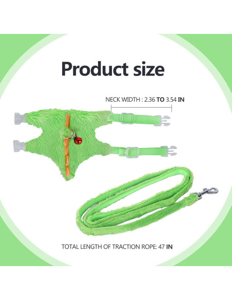 Arnés y Correa para Hurón ChengFu Azul 120 cm