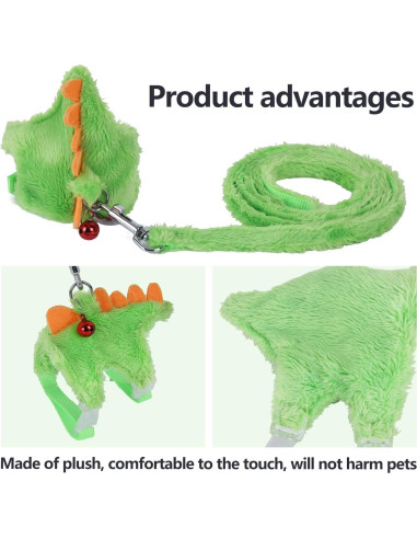 Arnés y Correa para Hurón ChengFu Azul 120 cm