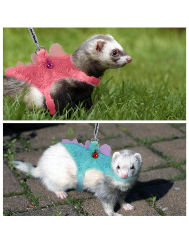 Arnés y Correa para Hurón ChengFu Azul 120 cm