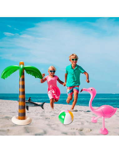 R HORSE Juguetes Inflables Fiesta Tropical 9 Piezas