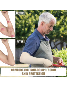 Eurzom 8 Pares Mangas Protectores para Piel Delgada 2