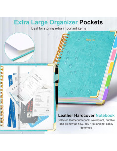 Cuaderno de Espiral Tapa Dura GDGDSY B5 300 Páginas Azul 2