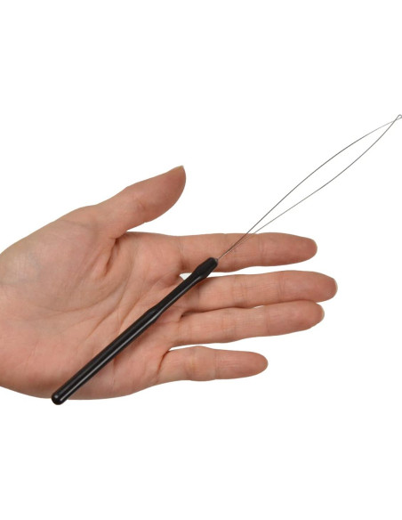 10 Piezas Herramienta de Aguja para Extensiones de Cabello BIYOUTE