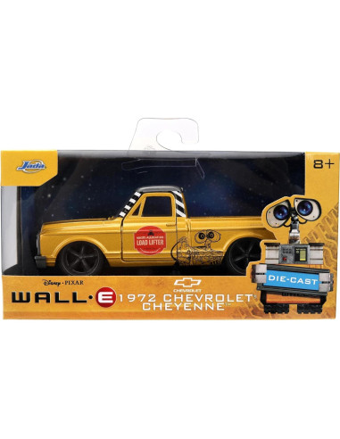 Coche de Fundición Jada 1972 Chevrolet Cheyenne 1:32 Wall-E