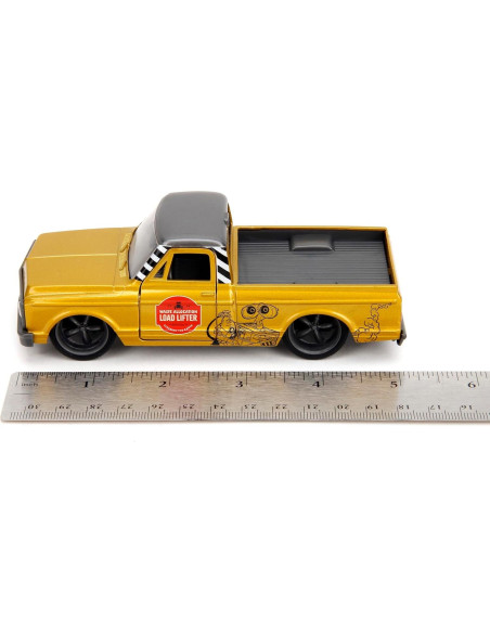 Coche de Fundición Jada 1972 Chevrolet Cheyenne 1:32 Wall-E Coche de Fundición Jada 1972 Chevrolet Cheyenne 1:32 Wall-E