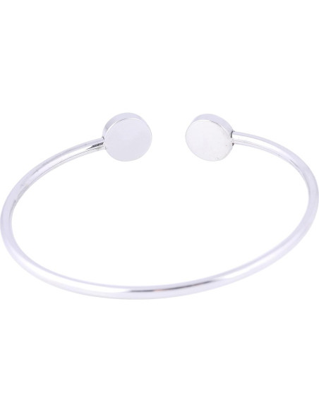 5 Bandejas de Bezel para Pulsera Reidgaller 8mm Acero Inoxidable