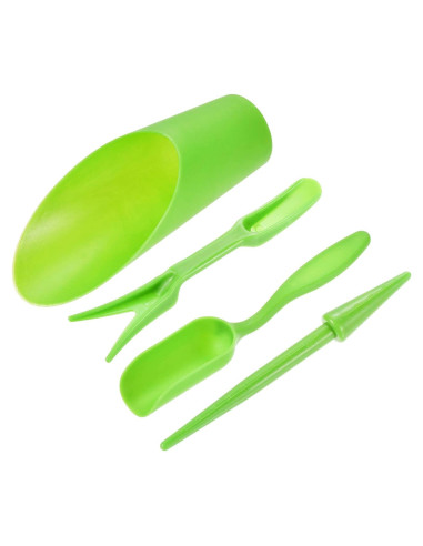 Pala de Jardín MECCANIXITY Verde - Kit de Herramientas para Suculentas