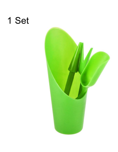 Pala de Jardín MECCANIXITY Verde - Kit de Herramientas para Suculentas