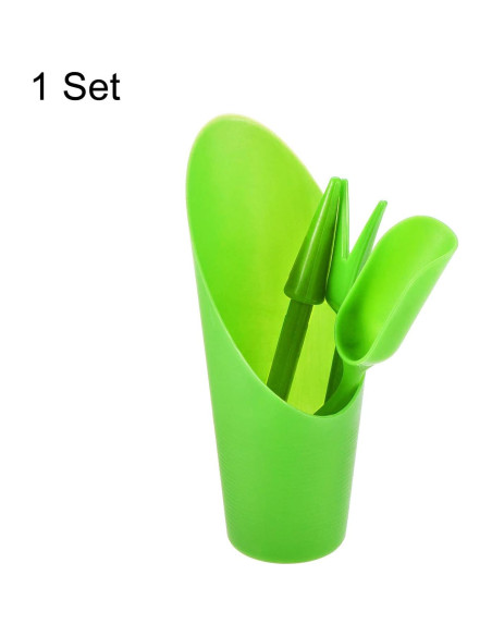 Pala de Jardín MECCANIXITY Verde - Kit de Herramientas para Suculentas