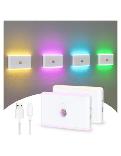 Luz Nocturna LED VEEKI con Sensor de Movimiento 2PC