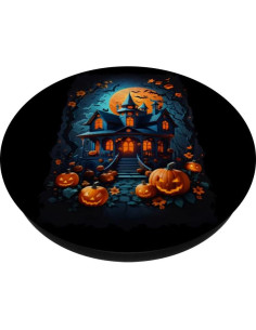PopSockets Murciélagos y Calabazas Halloween Casa Embrujada 2