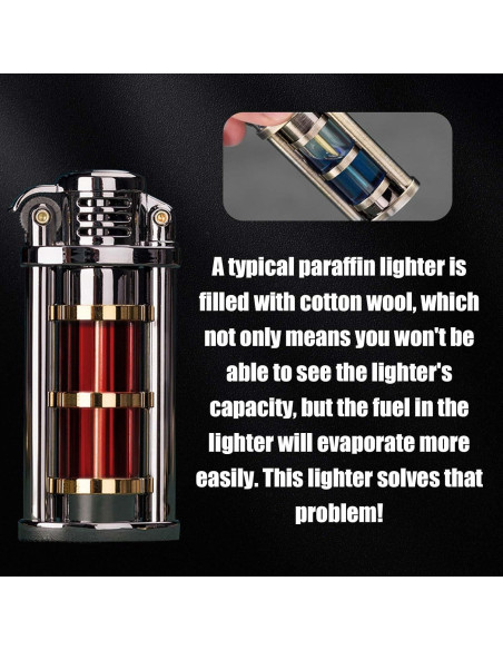 Encendedor Antorcha Recargable Lliang Negro a Prueba de Viento