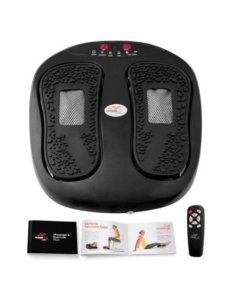 Masajeador de Pies Eléctrico Powerfit ETF002M-B con Control Remoto