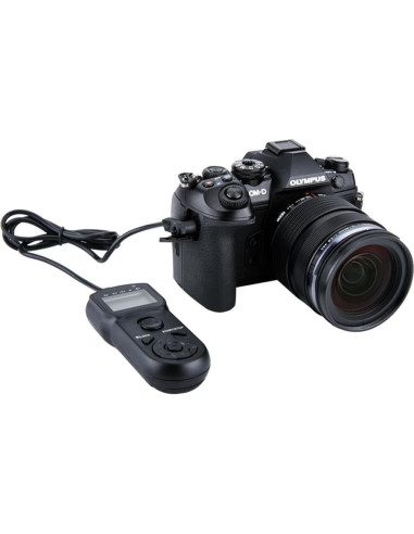 Cable disparador remoto JJC TM-J2 para Olympus E-M1 Mark II