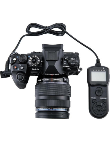 Cable disparador remoto JJC TM-J2 para Olympus E-M1 Mark II