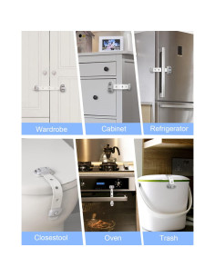 Candado de Seguridad para Refrigerador y Gabinetes FNSKUBFASIN 2